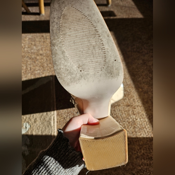 Princess Polly MONTGOMERY BOOT MATTE WHITE - Picture 3 of 5